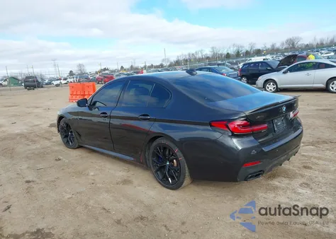 2021 BMW M550I xDrive from USA, damaged, VIN WBA13BK04MCH49294